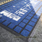 PVC que entrelaza inconsútil modular Mats Nylon cuadrados de la alfombra de los PP 20 llenos x 20