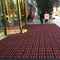 Entrada comercial de nylon roja Mats Modular Interlocking Floor Tiles 200X200 del PA