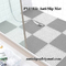 instalación de la broche de la estera 30*30 del piso de 3d Dot Massage Bathroom Anti Slip