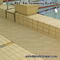 piso anti resistente Mat For Shower Bath Room del PVC del resbalón del molde de los 20X20cm